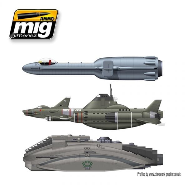 Space Fighters SCI-FI Colors Set – Image 3