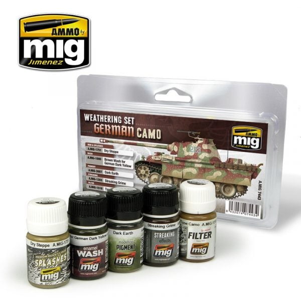 German Camo Weathering SET