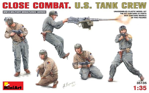Close Combat US Tank Crew (5 fig.)