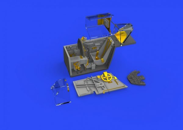 Bf 109F Cockpit w/ early Seat 1/48  (Eduard)