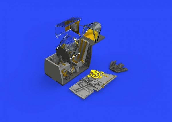 Bf 109F Cockpit w/ early Seat 1/48  (Eduard) – Image 2