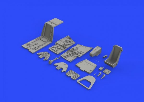 Bf 109F Cockpit w/ early Seat 1/48  (Eduard) – Image 3