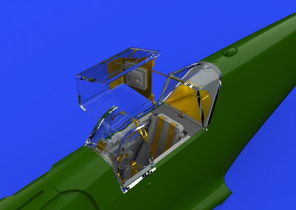 Bf 109F Cockpit w/ early Seat 1/48  (Eduard) – Image 5