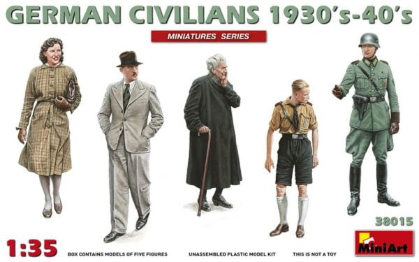 German Civilians 1930-40 (5 fig.)