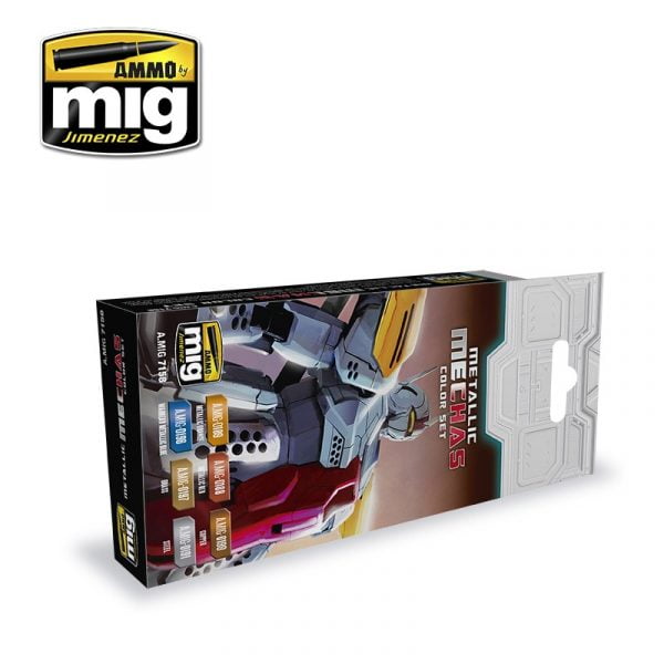 Metallic Mechas Colors Set