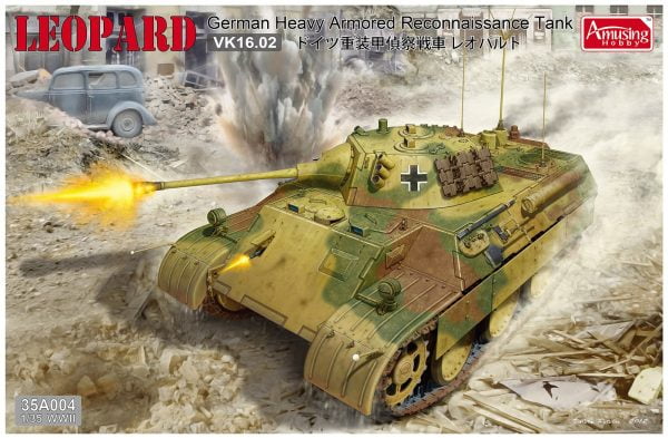 Leopard German Heavy Armored Reconnaissance Tank VK16.02