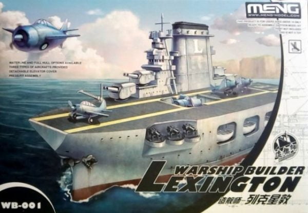 Warship Builder LEXINGTON - World War Toons Serie