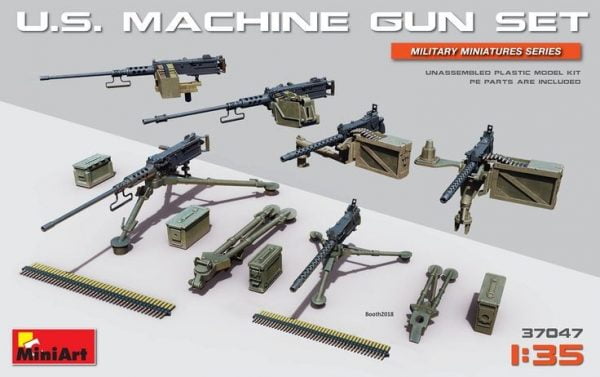 US Heavy Machine Gun Set