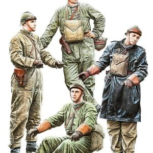 Polish Tank Crew WWII  (4 Figs.)