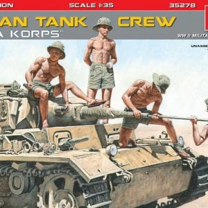German Tank Crew "Afrika Korps" (5 Figs.)