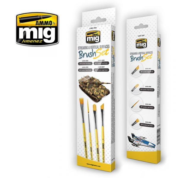 Streaking and Vertical Surfaces Brush Set