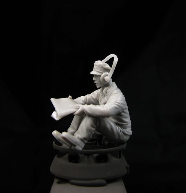 WW2 German Tank Commander (1 figure)