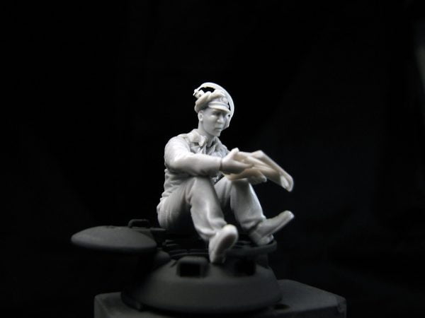 WW2 German Tank Commander (1 figure) – Image 2