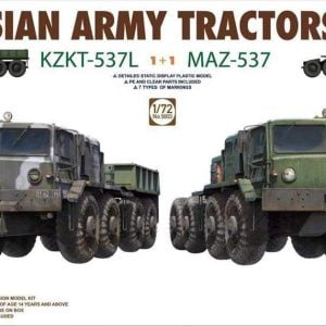 Russian Army Tractors KZKT-537L & MAZ-537