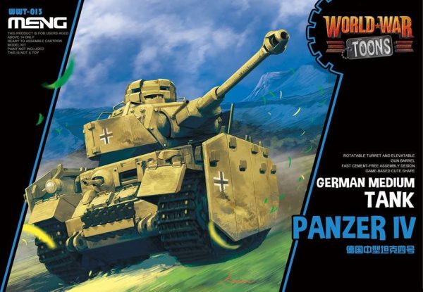 German Medium Tank Panzer IV - World War Toons Serie