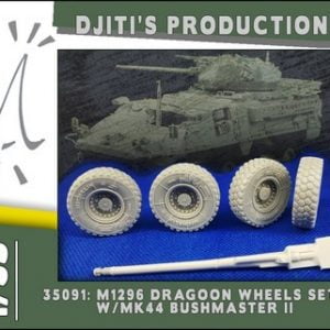Wheels set for M1296 Stryker Dragoon