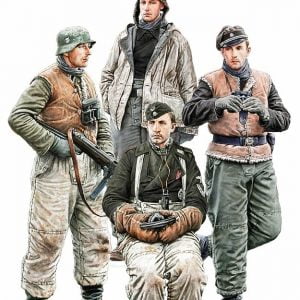German Tank Crew Kharkov 1943 (4 Figs.)