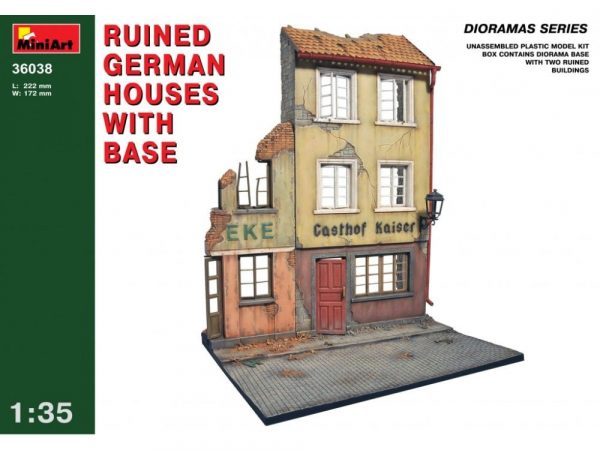 Ruined German House with Base