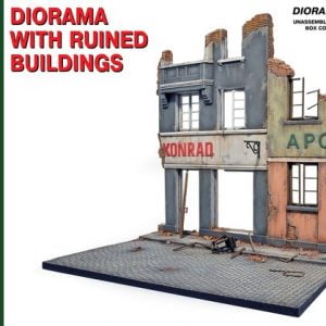 Diorama with Ruined Building