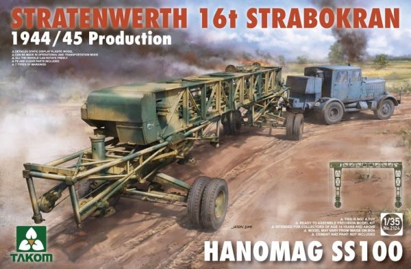 Stratenwerth 16t StraboKran 1944/45 Production Hanomag SS100