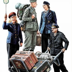 German Train Station Staff (4 Figs.)