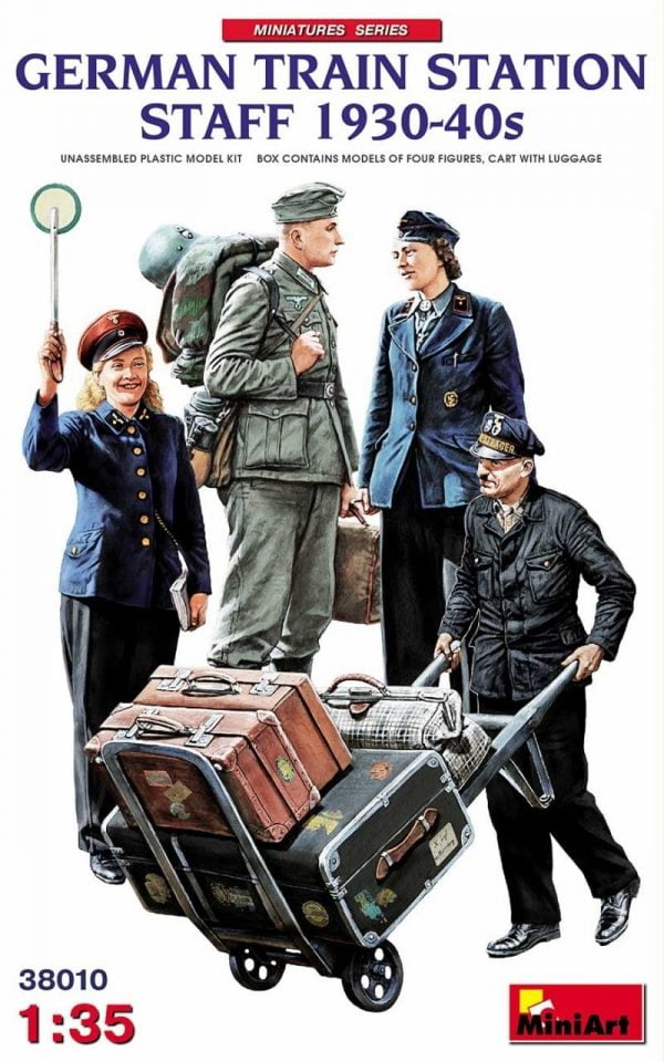 German Train Station Staff (4 Figs.)