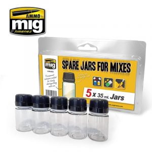 SPARE JARS FOR MIXES (5X 35ml)