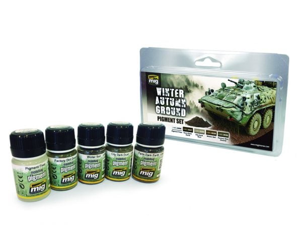 Winter-Autumn Ground PIGMENTS SET