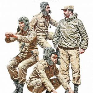 Middle East Tank Crew 1960-70s  (4 Figs.)