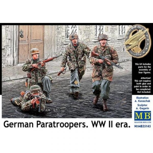 German Paratroopers. WWII Era