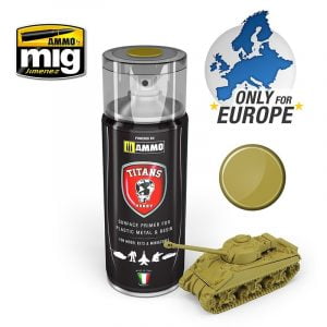 TITANS HOBBY: DESERT YELLOW MATT PRIMER