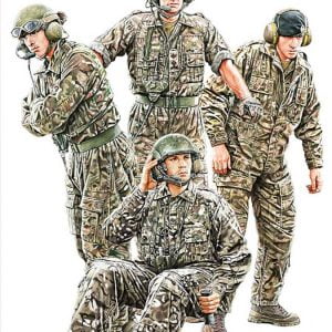 British AFV Crew  (4 Figs.)