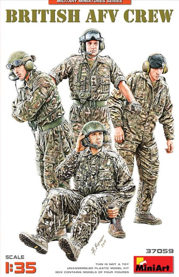 British AFV Crew  (4 Figs.)