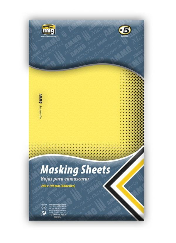 Masking Sheets (280mm X 195mm) X5