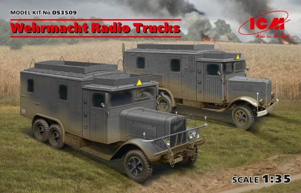 Wehrmacht Radio Trucks (Henschel 33D1 Kfz.72, Krupp L3H163 Kfz. 72)