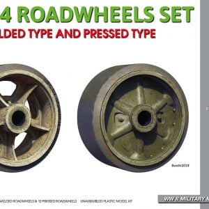 M3/M4 Roadwheels Set Welded Type & Pressed type