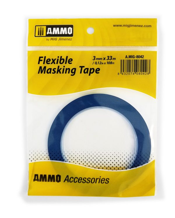 Flexible Masking Tape (3mm X 33m)