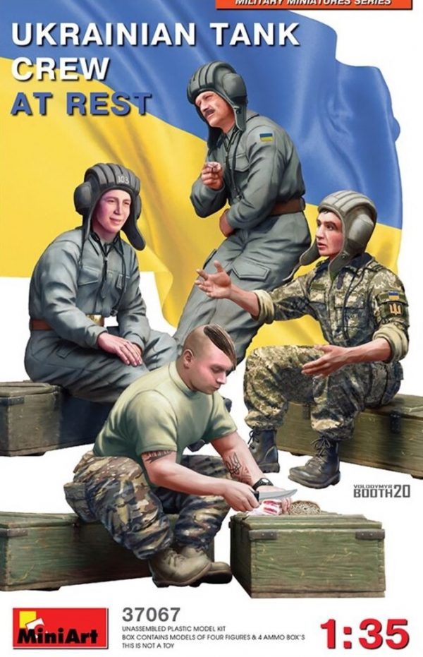 Ukrainian Tank Crew at Rest