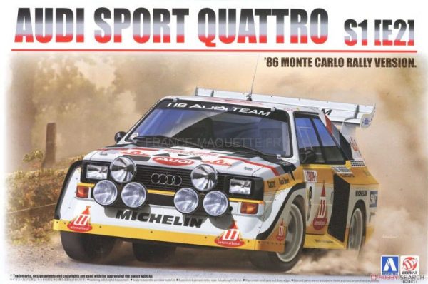 Audi Quattro S1 1985 Monte Carlo Rally