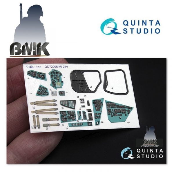 Mi-24V (for ZVEZDA) INTERIOR 3D* Decal 1/72 – Image 5