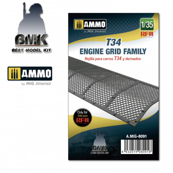 T34 Engine Grid Family 1/35