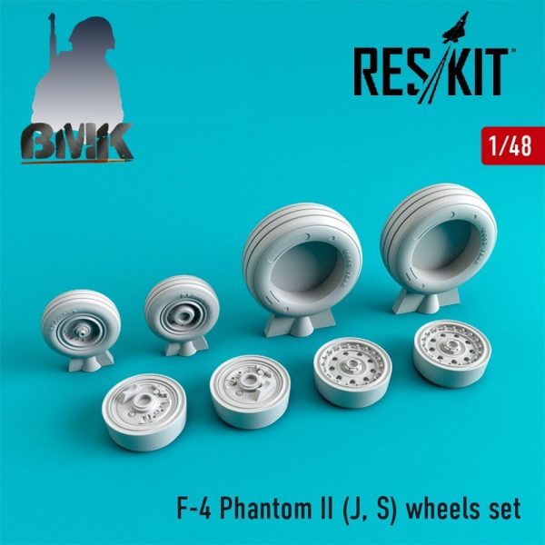 F-4 Phantom II (J,S) Wheels Set 1/48