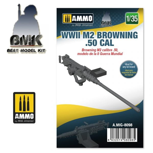 1/35 WWII M2 Browning .50 cal 1/35
