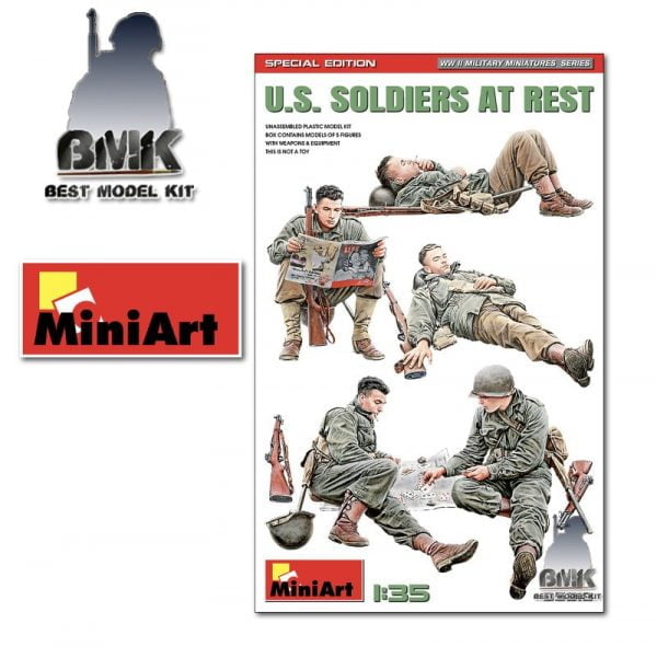 U.S. Soldiers at Rest Special Edition (5Figs.)