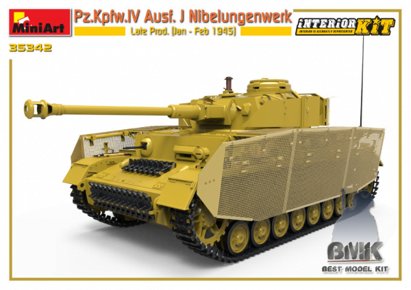 Pz.Kpfw.IV Ausf.J Nibelungenwerk Late Prod (Jan - Feb 1945) Interior KIT – Image 3