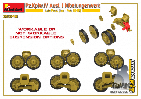 Pz.Kpfw.IV Ausf.J Nibelungenwerk Late Prod (Jan - Feb 1945) Interior KIT – Image 5