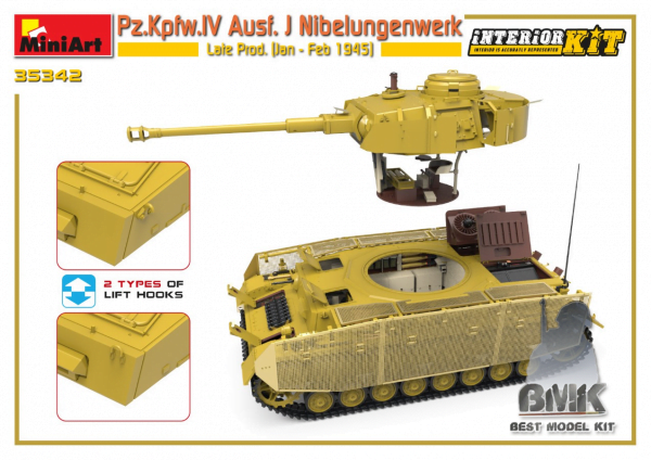 Pz.Kpfw.IV Ausf.J Nibelungenwerk Late Prod (Jan - Feb 1945) Interior KIT – Image 10