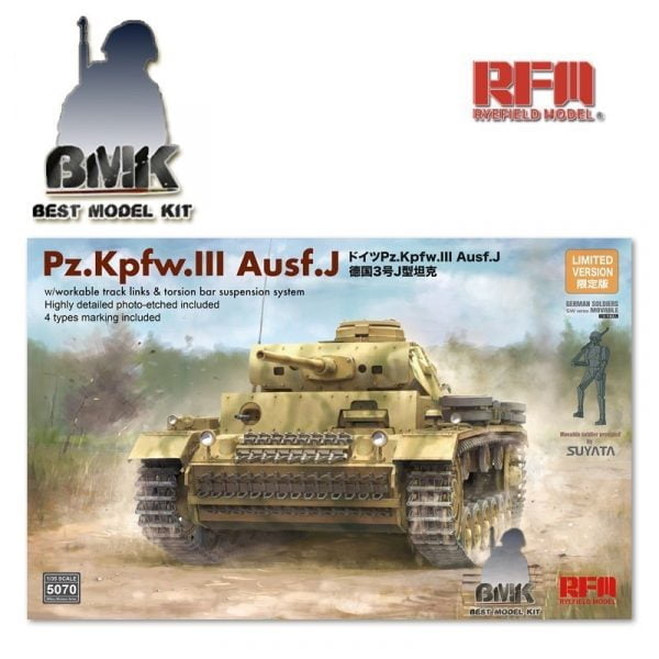 Pz.Kpfw. III Ausf J with Workable Tracks