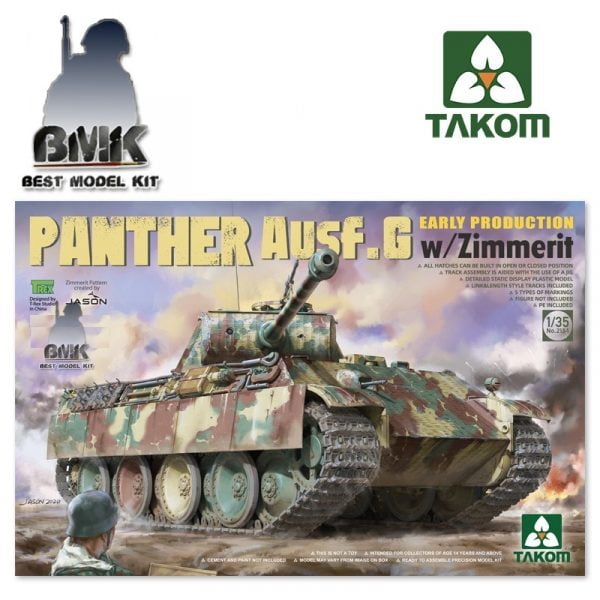 Panther Ausf.G Early prod. w/ Zimmerit