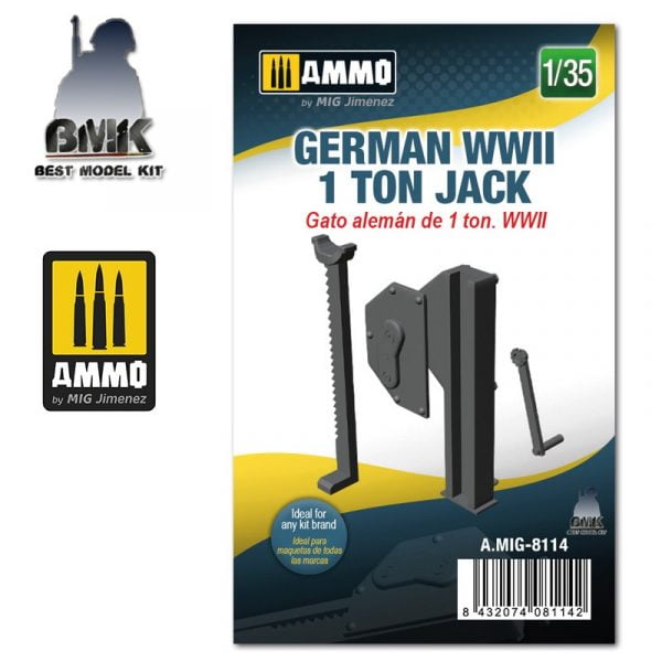 German WWII 1 ton Jack Universal 1/35